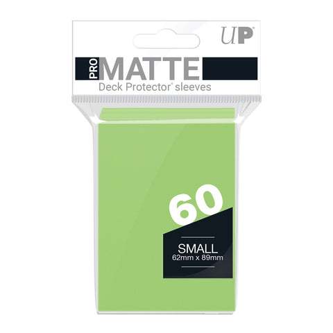 Ultra Pro: UP84272 PRO-Matte 60ct Small Deck Protector sleeves (Lime Green)