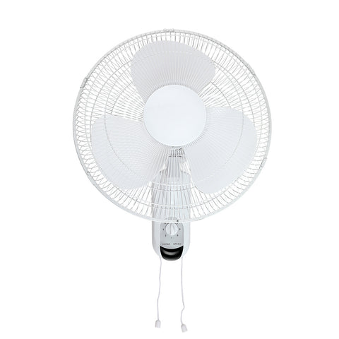 Heller HWF40P 40cm Oscillating Wall Mountable Fan with Pull Cord