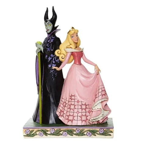 Jim Shore Disney Traditions - Sleeping Beauty Aurora and Maleficent - Sorcery and Serenity