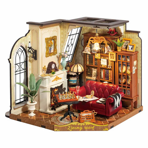 Robotime DIY Mini House Catherines Living Room