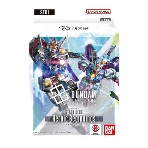 Bandai Gundam Card Game Starter Deck Heroic Beginnings ST01 Japanese