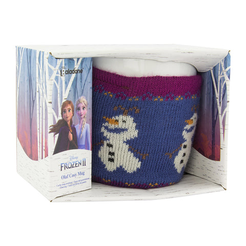 Paladone 250ml Frozen Olaf Cosy Tea Cup Gift with Knit