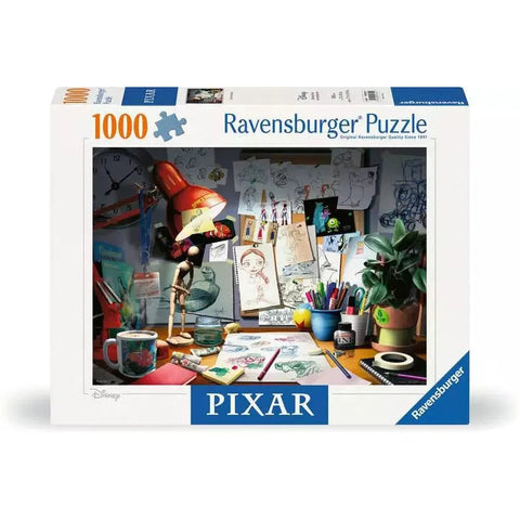 Ravensburger 1000pc Disney Pixar the Artists Desk Puzzle