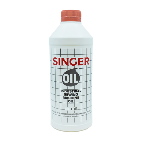 SINGER All-Purpose High-Quality Lubricating Oil for Sewing Machines Household and Industrial Use (1 Litre)
