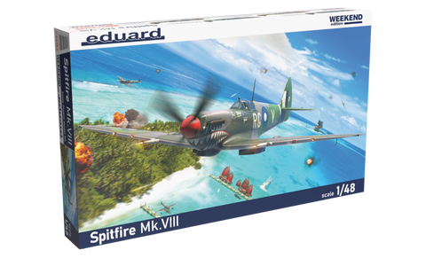 Eduard 1/48 Spitfire Mk.VIII Model Kit (Aus Decals)