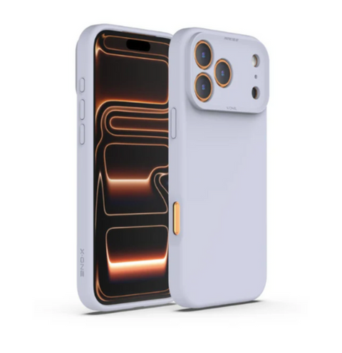 X.One [Mgsafe] Dropguard 3S / 3.0 Matte Silicone Case iPhone 17 Pro - Purple