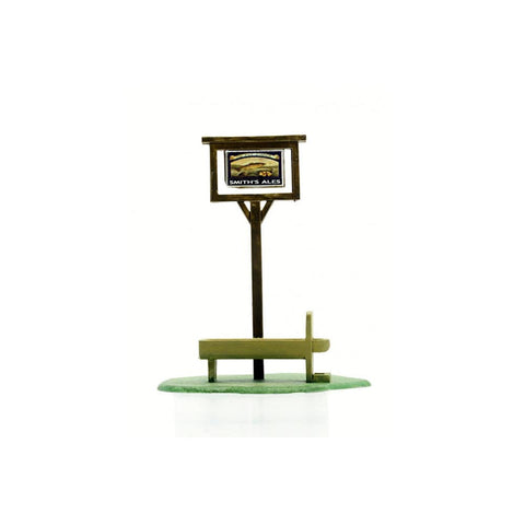 Dapol OO Pub Sign and Horse Trough Kit