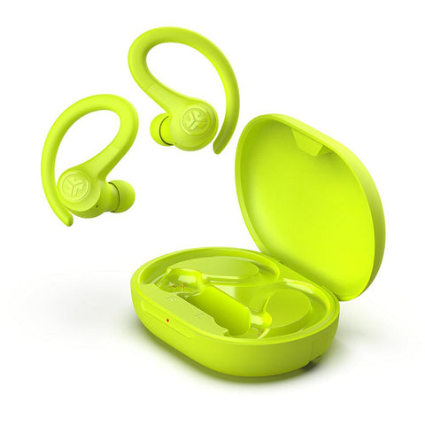 JLab Go Sport+ True Wireless In-Ear Headphones (Neon Yellow)
