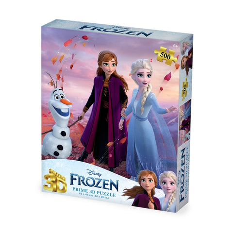 Prime3D 500pc Lenticular Disney Frozen Jigsaw Puzzle