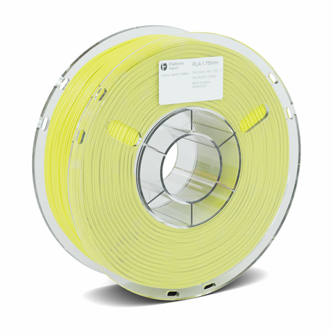 Filaform Naked PLA 3D Printer Filament 1.75mm 1kg (Lemon Yellow)