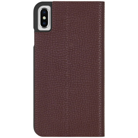 Case-Mate Barely There Folio iPhone X/XS - Brown
