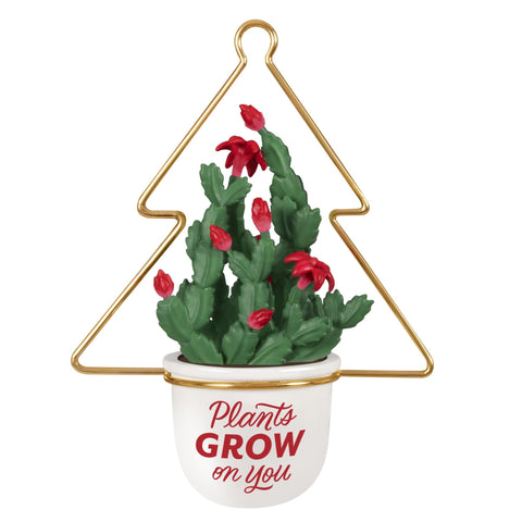 Plants Grow On You - 2025 Hallmark Keepsake Christmas Ornament