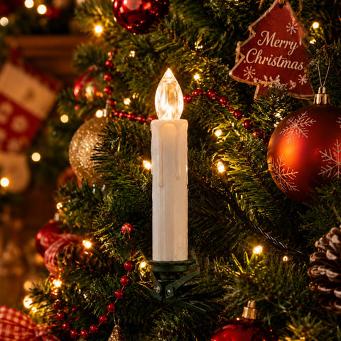 Lexi Lighting Set of 8 LED Wireless Candle with Remote