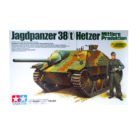 Tamiya 1/35 German Tank Destroyer Hetzer Mid Production