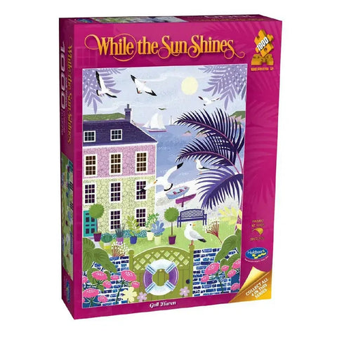 Holdson 1000pc While Sun Shines Gulls Puzzle