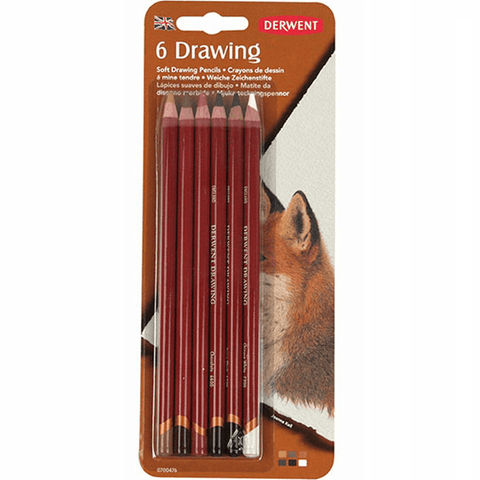 Derwent Lightfast Coloured Pencils - 6 Pack