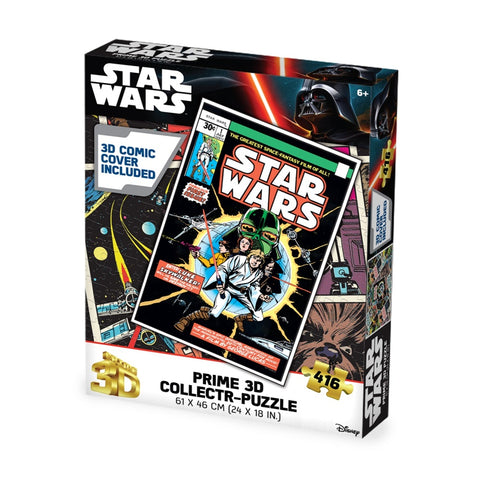 Prime3D 416pc Lenticular Marvel Star Wars Comic Book Jigsaw Puzzle