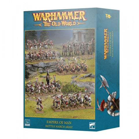 Games Workshop Warhammer The Old World Empire of Man Battle March Army
