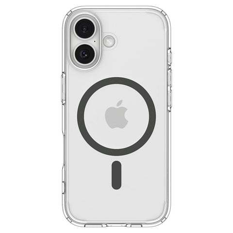 Spigen Apple iPhone 17 Ultra Hybrid (MagFit) Case - Clear Case / Graphite Ring