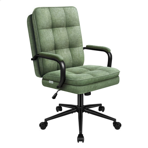 ALFORDSON Office Chair Ergonomic Executive Computer Work Seat  (Green)