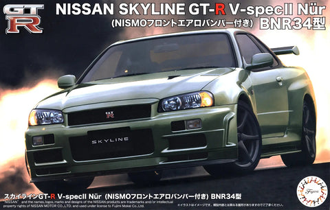Fujimi 1/24 Nissan Skyline GT-R V-Spec II NA1/4r (with Nismo Front Aero Bumper) (ID-285)