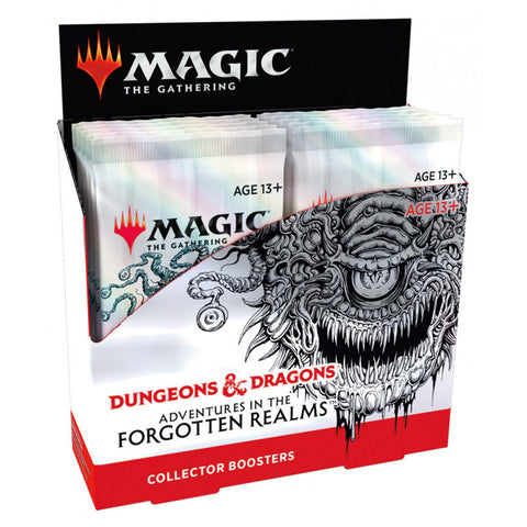 Wizards Of The Coast Magic Dungeons & Dragons Adventures in the Forgotten Realms Collector Booster Box MTG D&D