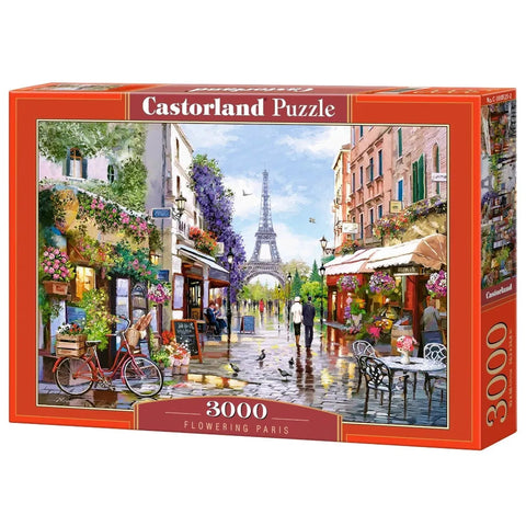 Castorland 3000-Pieces Flowering Paris Puzzle