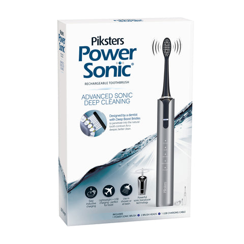 Piksters Power Sonic Toothbrush Grey