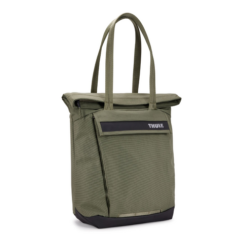 THULE Paramount Water-Resistant Tote Bag with 16" Laptop Sleeve 22L Olive Green