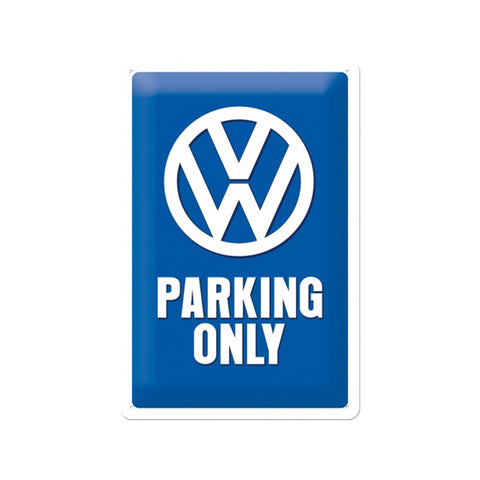 Nostalgic-Art 20x30cm Medium Wall Hanging Sign Plaque VW Parking Only