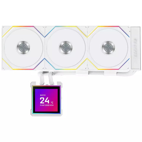 Lian Li Hydroshift II 360 TL Wireless RGB Liquid CPU Cooler (White)