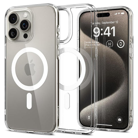 Spigen Apple iPhone 15 Pro Max Ultra Hybrid (MagFit) Case - White