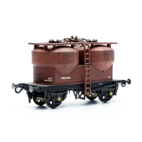 Dapol OO 20T Twin Silo Cement Wagon Prestwin Kit