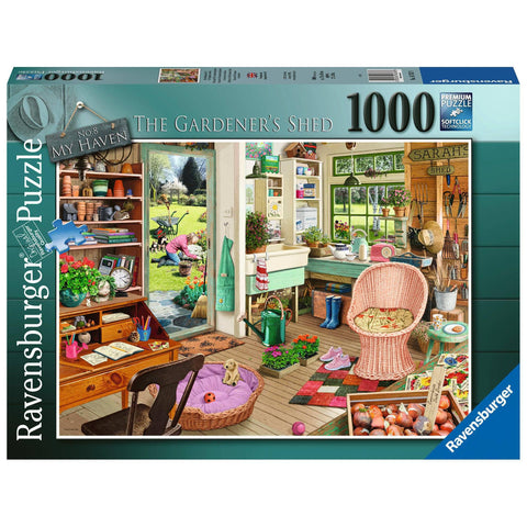 Ravensburger 1000pc My Haven No 8 the Gardeners Shed Puzzle