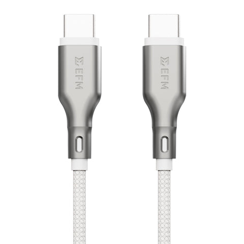EFM USB-C to USB-C Essential Power 1M Cable (White)