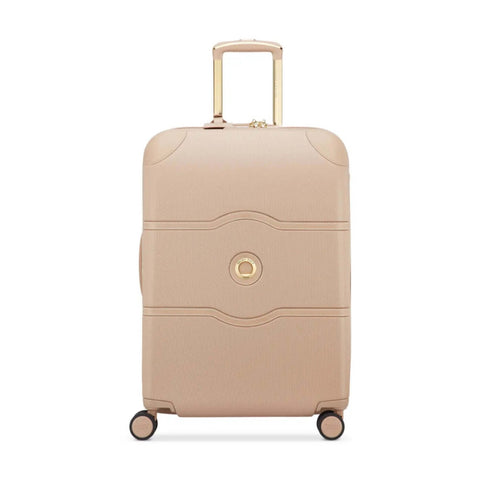 Delsey Luggage Chatelet Air 2.0 4-Wheel Suitcase Beige Rose/Gold 66cm