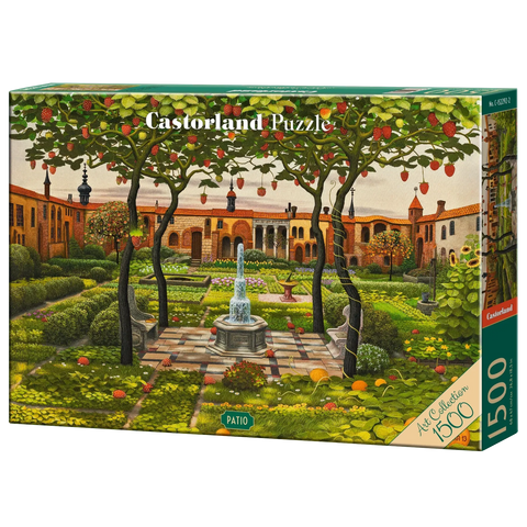 Castorland 1500-Pieces Patio Art Collection Puzzle