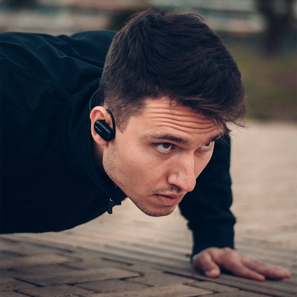 HiFuture FutureMate Open Ear Air Conduction Wireless Headphones w/ 2M JB HiFi