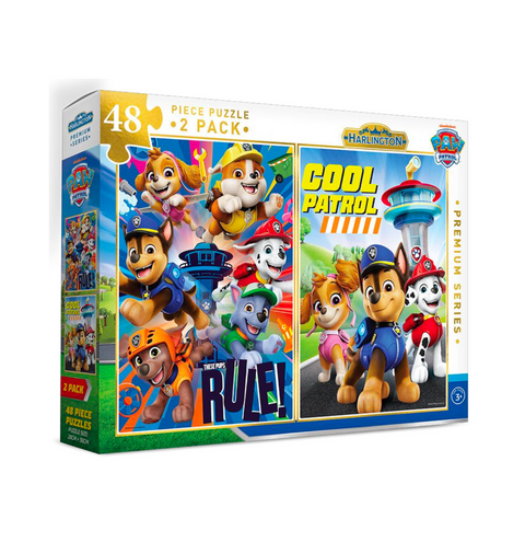 Harlington 48pc 2 Pack Paw Patrol Puzzle