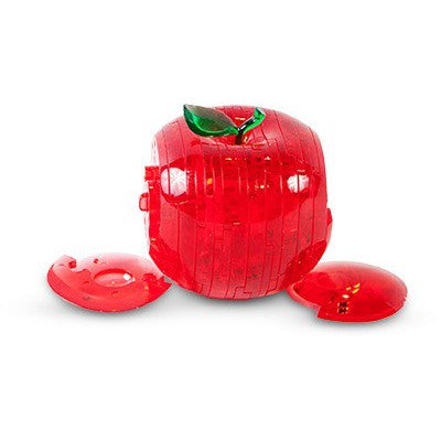 Bepuzzled 3D Crystal Puzzle: Red Apple