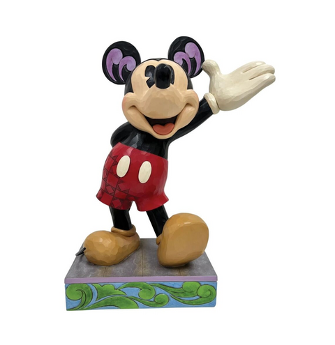 Jim Shore Disney Traditions - Mickey Mouse - Everyday Mickey Big Figurine - Hello Pal