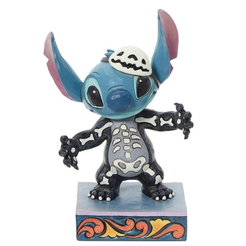 Jim Shore Disney Traditions - Lilo and Stitch - Skeleton Stitch