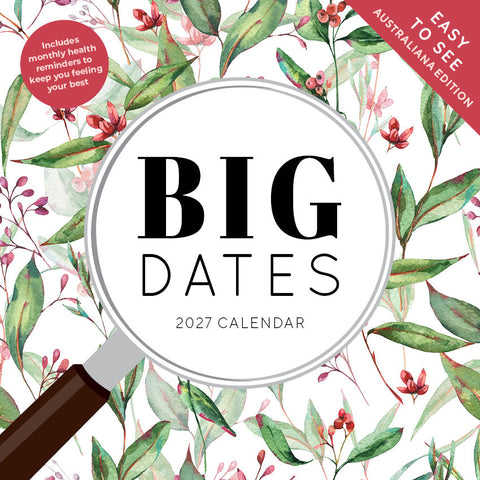 Big Dates Australiana Calendar 2027