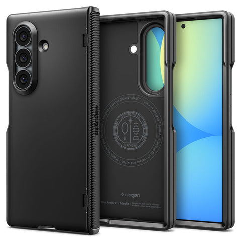 Spigen Galaxy Z Fold 8 Ultra Slim Armor Pro (MagFit) Case (Black)