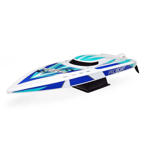 Pro Boat Sonicwake V2 36" RC Speed Boat Brushless Deep-V RTR - White