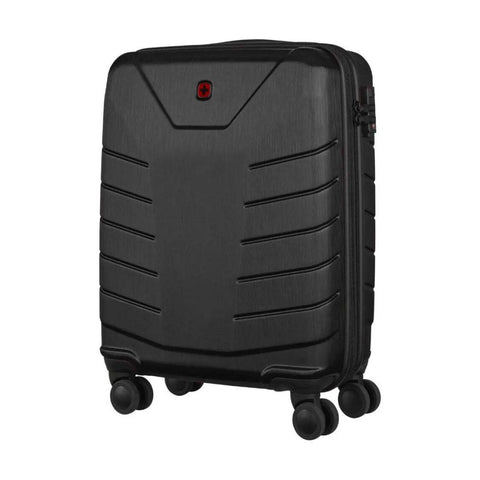 Wenger Pegasus 54cm Hardside Expandable Carry-On Suitcase Black TSA Lock