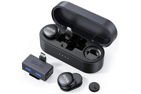 BOYA BOYALINK 3 AI-Powered Wireless Microphone (USB-C / Lightning)