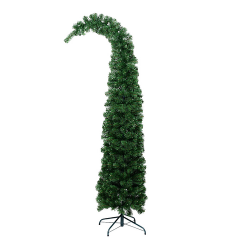 Christmas Warehouse The Grinchmas Fir Slim Pop-Up Christmas Tree With 523 Tips 1.8m (Green)