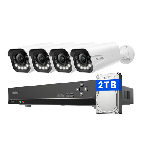 Reolink 4K 8CH PoE Security Camera System with 5X Zoom