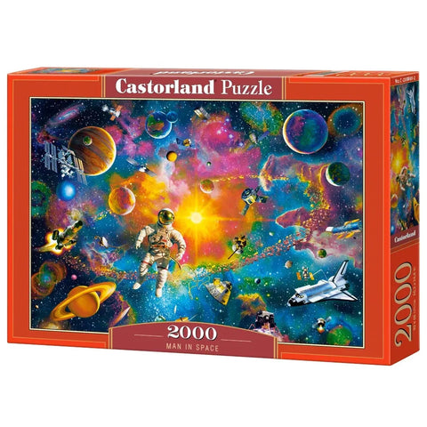 Castorland 2000-Pieces Man In Space Puzzle